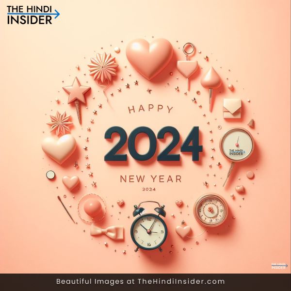 Love Wishes for Happy New Year 2024 Images