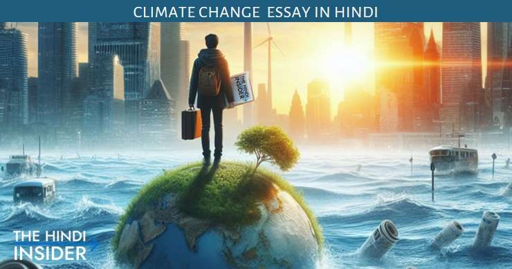 Climate Change Essay in Hindi with10 Lines