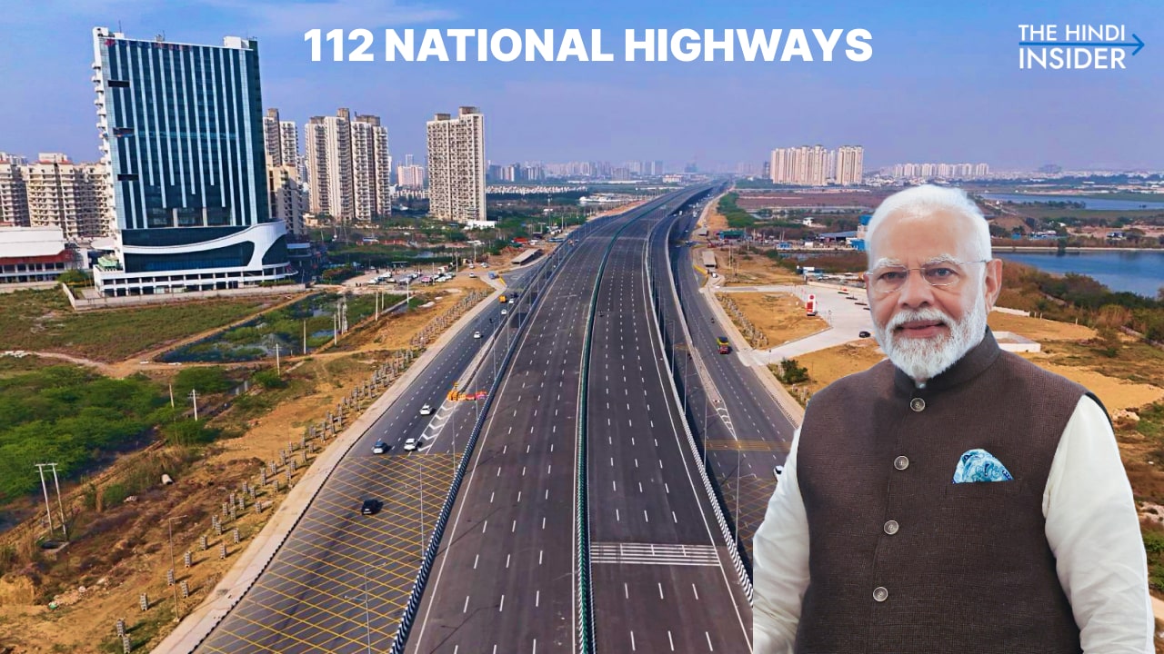 PM Modi inaugurate 112 national highways 1